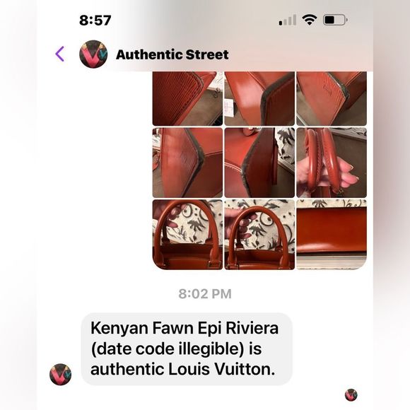 Vintage Louis Vuitton Epi Riviera in Kenyan Fawn AUTHENTIC! - Picture 2 of 16